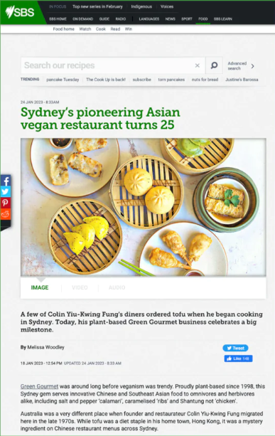 Green Gourmet Celebrates a 25 Year Milestone in 2023, and our Recent Media Features