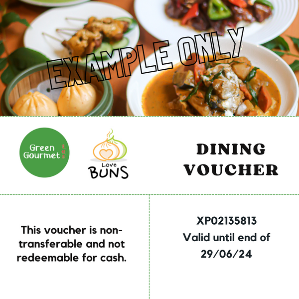 Gift a Green Gourmet Dining Voucher for Someone Special
