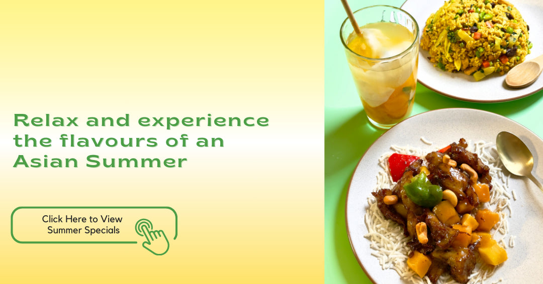 Green Gourmet Summer Specials Inspired by an Asian Summer